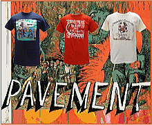 PAVEMENTオフィシャルバンドTシャツ