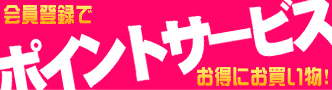 ポイントサービスについて