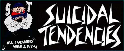 SUICIDAL TENDENCIESオフィシャルバンドTシャツ