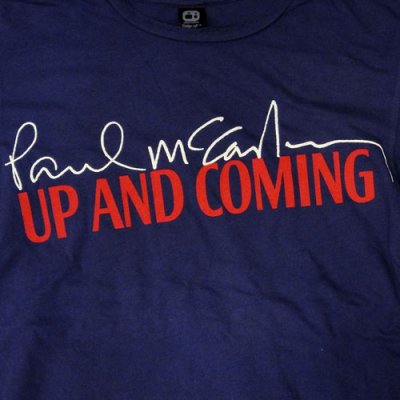 画像1: Paul McCartney ポール・マッカートニー Up & Coming Tシャツ (Mサイズ)