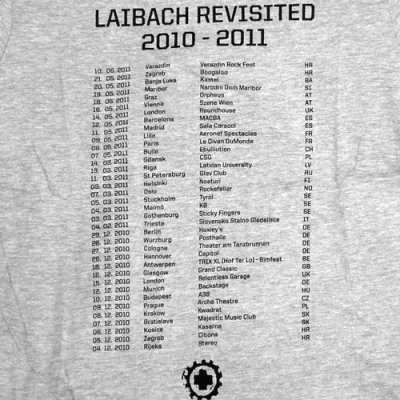 画像3: Laibach ライバッハ Drummer Boy Tシャツ (Girl's Mサイズ)