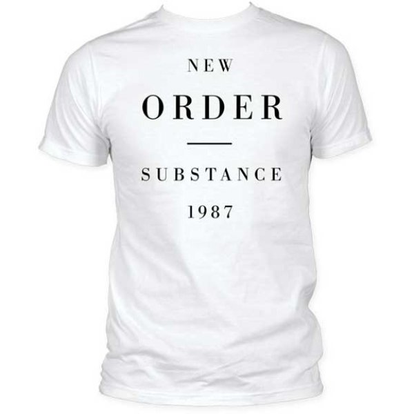 画像1: New Order バンドTシャツ ニューオーダー Substance (1)