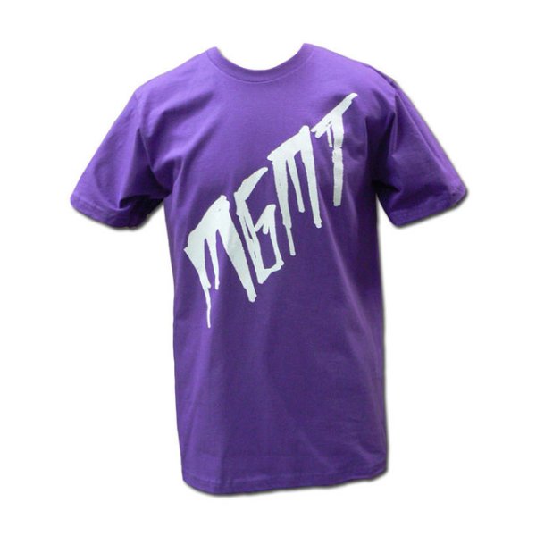 画像1: MGMT Scratch on Purple Tシャツ＜セール特価商品＞ (1)