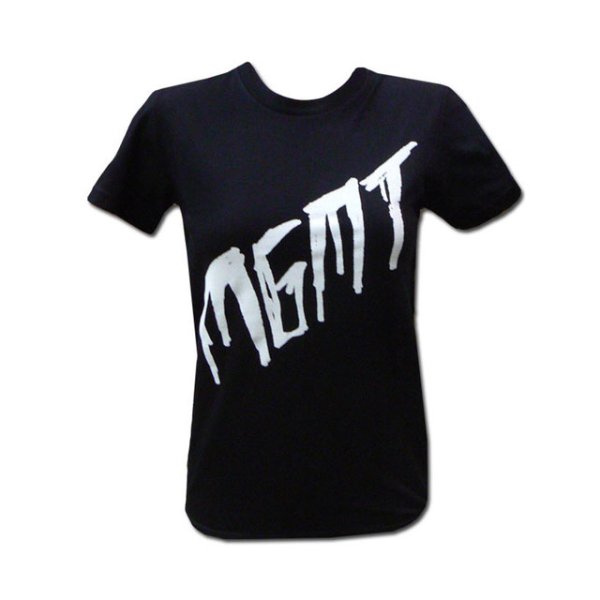 画像1: MGMT Scratch on Black Tシャツ (Girl's Mサイズ)＜セール特価商品＞ (1)