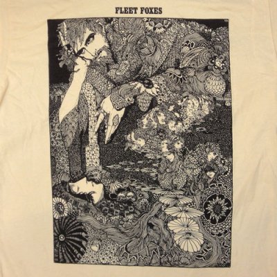 画像1: Fleet Foxes フリート・フォクシーズ Helplessness Blues Natural Tシャツ