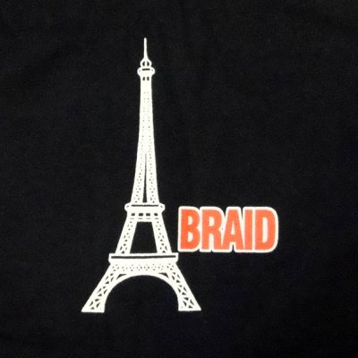 画像1: Braid ブレイド - Eiffel Tower Tシャツ＜セール特価商品＞