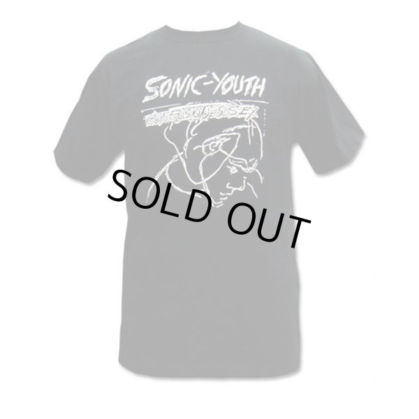 画像1: Sonic Youth ソニック・ユース Black Confusion Tシャツ (1)