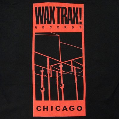 画像1: Wax Trax! ワックス・トラックス！ Wire Logo Tシャツ