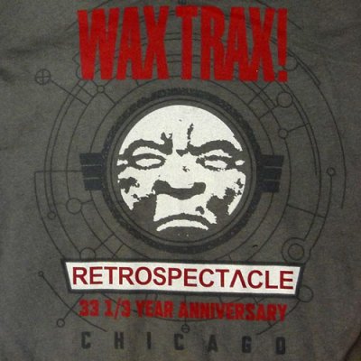 画像1: Wax Trax! ワックス・トラックス！ Retrospectacle GRAY Tシャツ＜セール特価商品＞