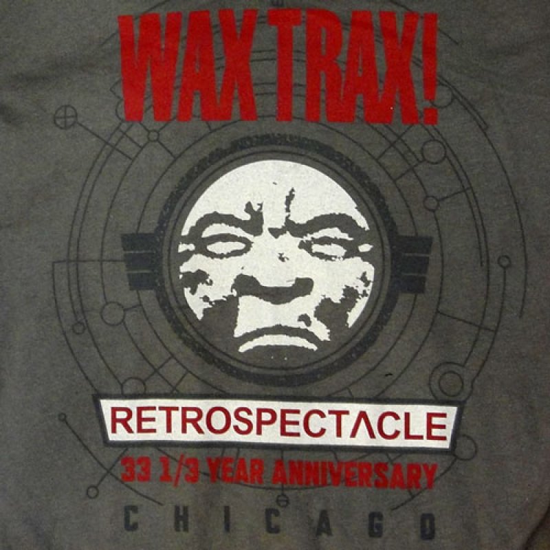 画像1: Wax Trax! ワックス・トラックス! Retrospectacle GRAY Tシャツ<セール特価商品>