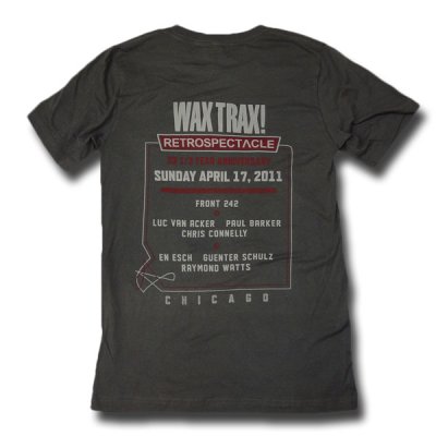 画像2: Wax Trax! ワックス・トラックス！ Retrospectacle GRAY Tシャツ＜セール特価商品＞