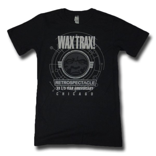 画像1: Wax Trax! ワックス・トラックス！ Retrospectacle BLK Tシャツ (1)