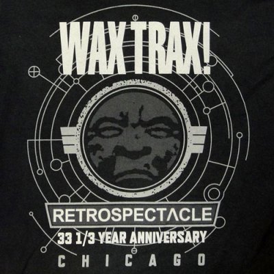 画像1: Wax Trax! ワックス・トラックス！ Retrospectacle BLK Tシャツ