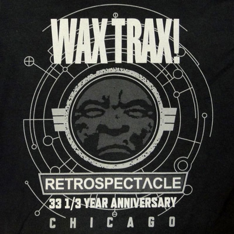 画像1: Wax Trax! ワックス・トラックス! Retrospectacle BLK Tシャツ