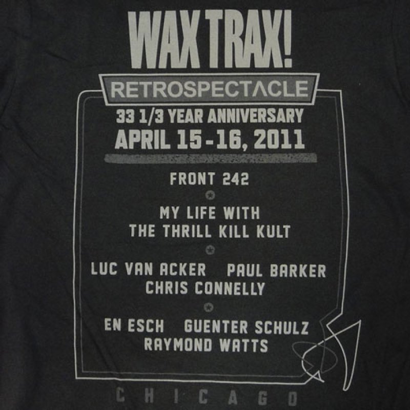 画像3: Wax Trax! ワックス・トラックス! Retrospectacle BLK Tシャツ