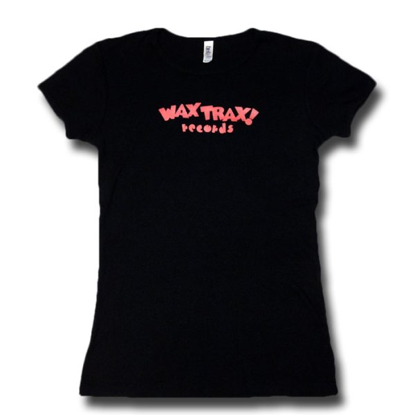 画像1: Wax Trax! ワックス・トラックス！ Store Logo Tシャツ (Girl's Mサイズ) (1)
