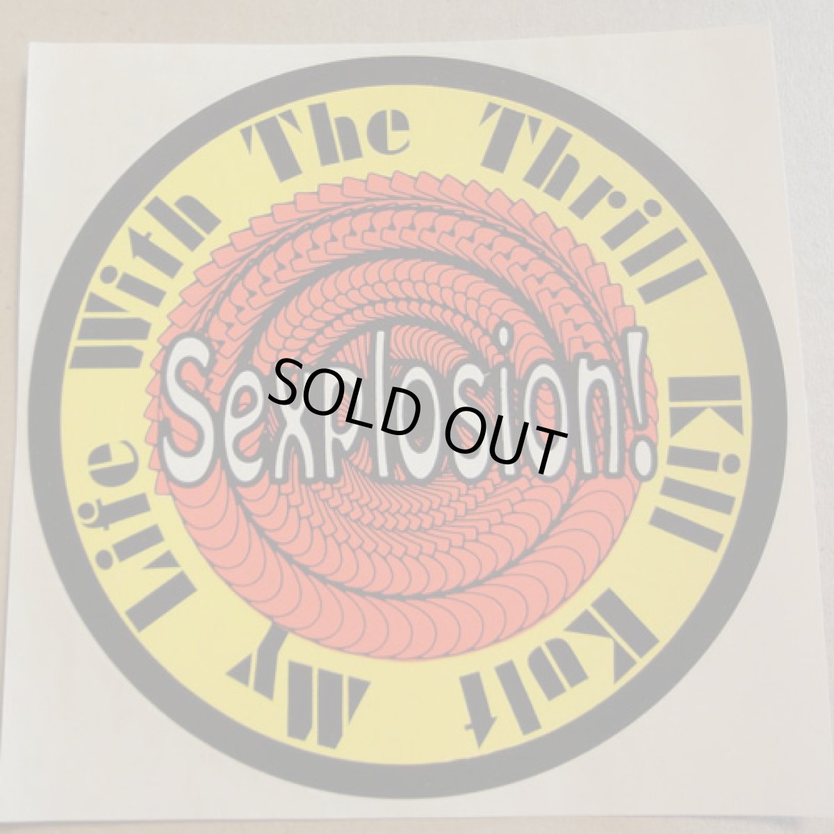 画像1: My Life With The Thrill Kill Kult スリル・キル・カルト ステッカー (1)