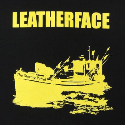 画像1: Leatherface レザーフェイス The Stormy Petrel Boat Tシャツ