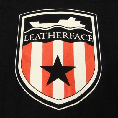 画像1: Leatherface レザーフェイス Shield Logo Tシャツ (Girl's Mサイズ)＜セール特価商品＞