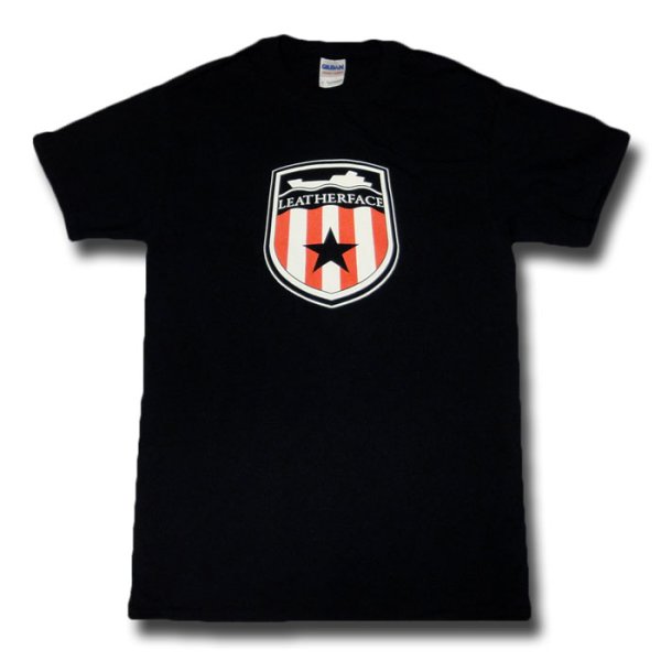 画像1: Leatherface レザーフェイス Shield Logo Tシャツ＜セール特価商品＞ (1)