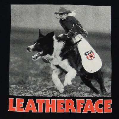 画像1: Leatherface レザーフェイス Monkey Rodeo Tシャツ
