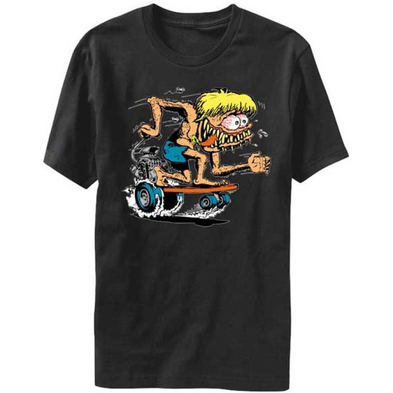 Rat Fink ラットフィンク Sidewalk SurferTシャツ - バンドTシャツの