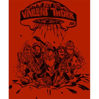 画像1: Valient Thorr バリアント・ソール Boston Tシャツ＜セール特価商品＞