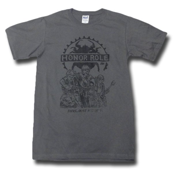 画像1: Honor Role オナー・ロール Rocks, Dust And Dirt Tシャツ＜セール特価商品＞ (1)