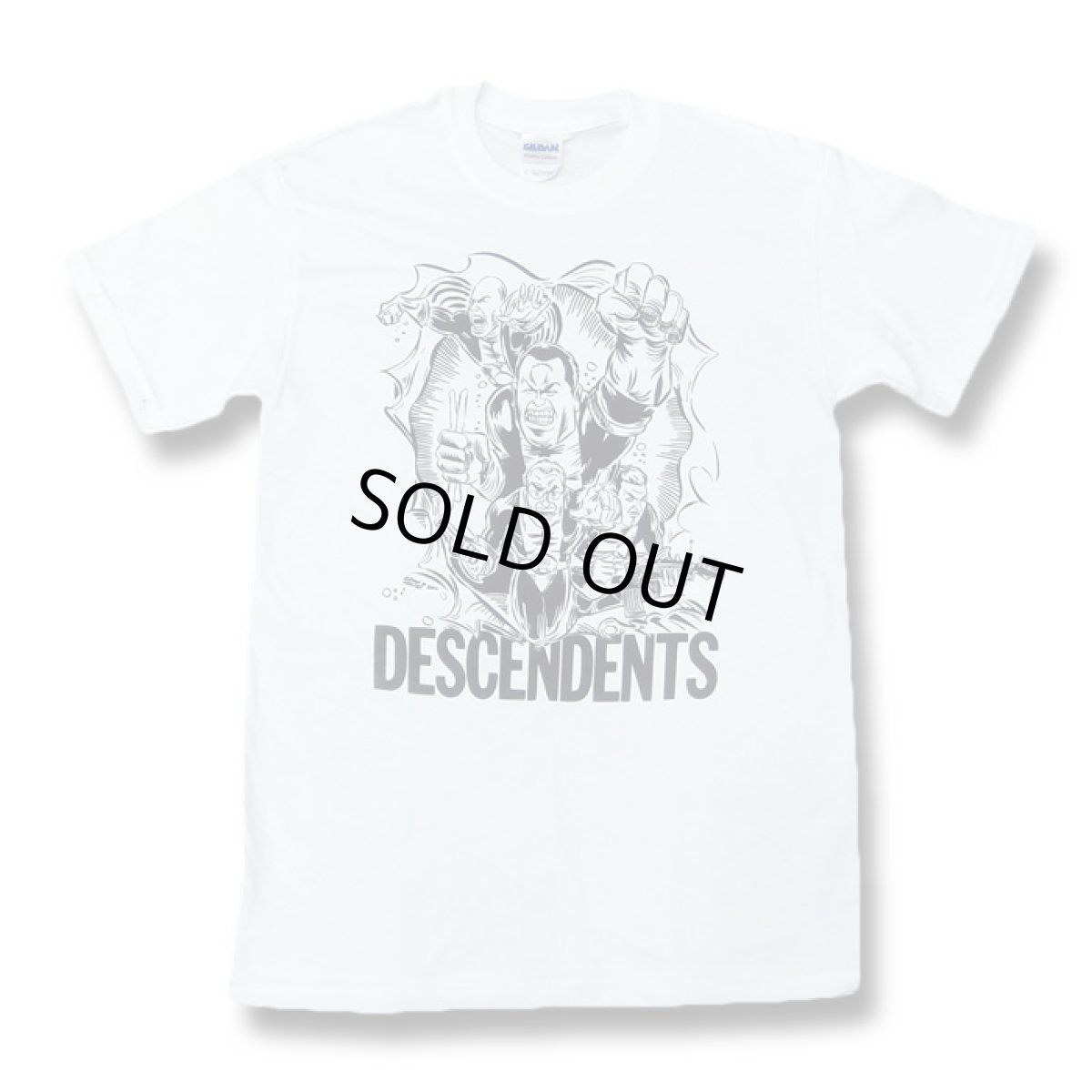 画像1: Descendents ディセンデンツ Superheroes Tシャツ (1)