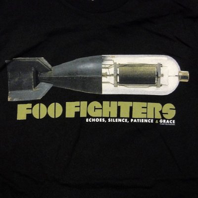 画像1: Foo Fighters フー・ファイターズ Bomb Tシャツ