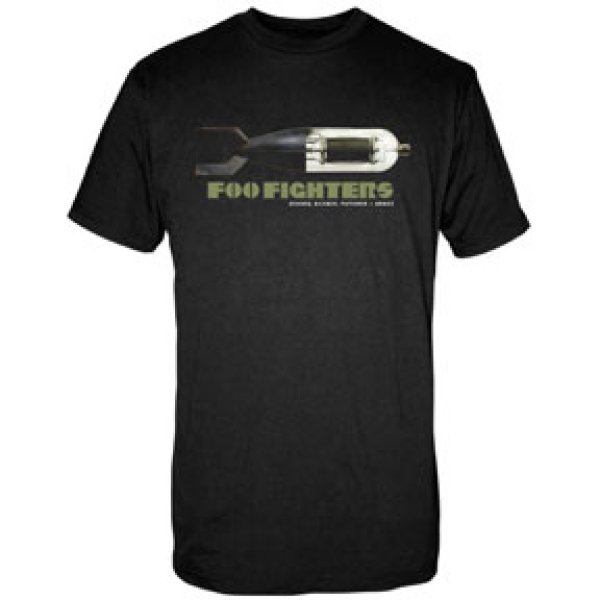 画像1: Foo Fighters フー・ファイターズ Bomb Tシャツ (1)