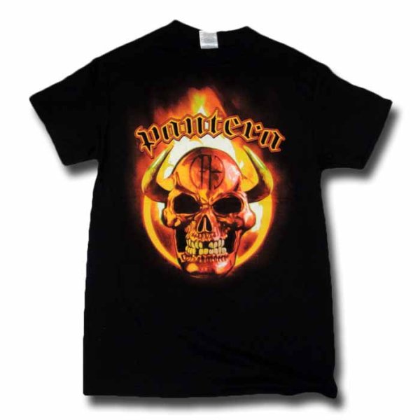 画像1: Pantera パンテラ Skull Tシャツ (Sサイズ) (1)