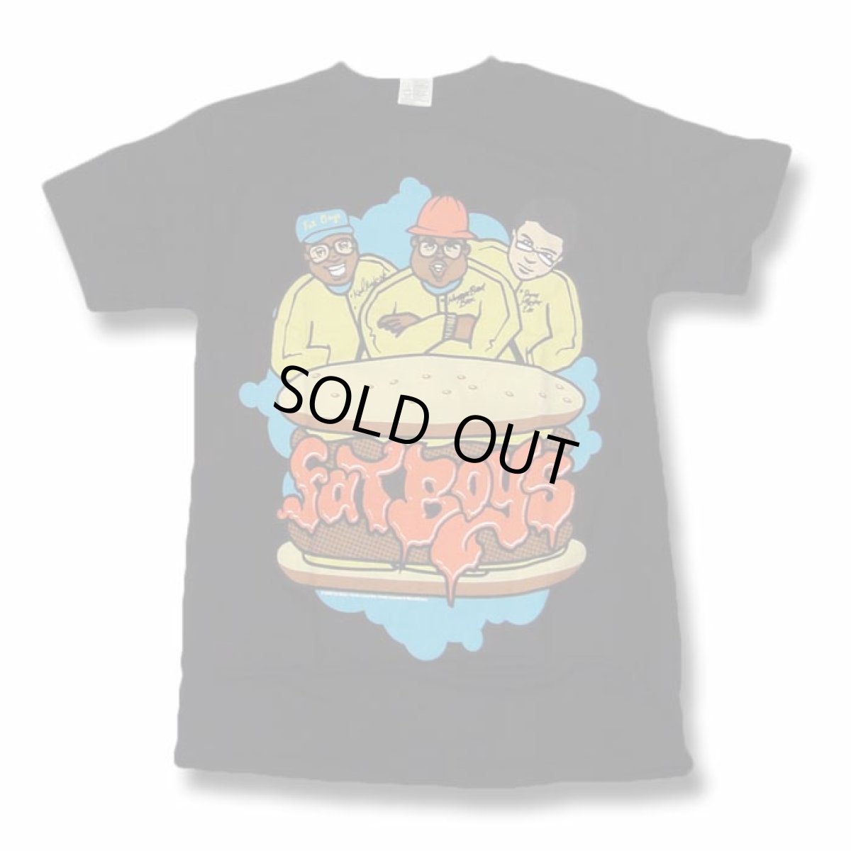 画像1: Fat Boys ファット・ボーイズ Burger Tシャツ (1)