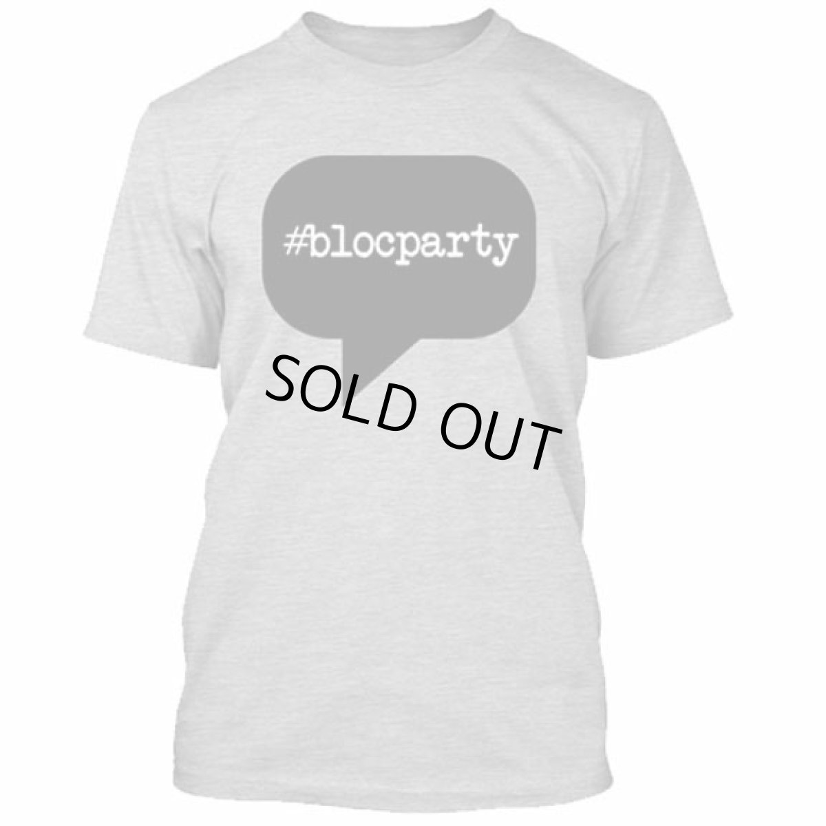 画像1: Bloc Party ブロック・パーティー Hashtag Tシャツ (1)