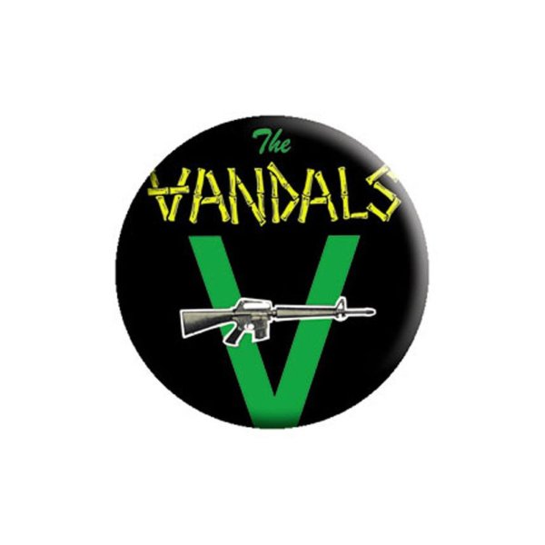 画像1: The Vandals 缶バッジ ザ・ヴァンダルズ Gun (1)