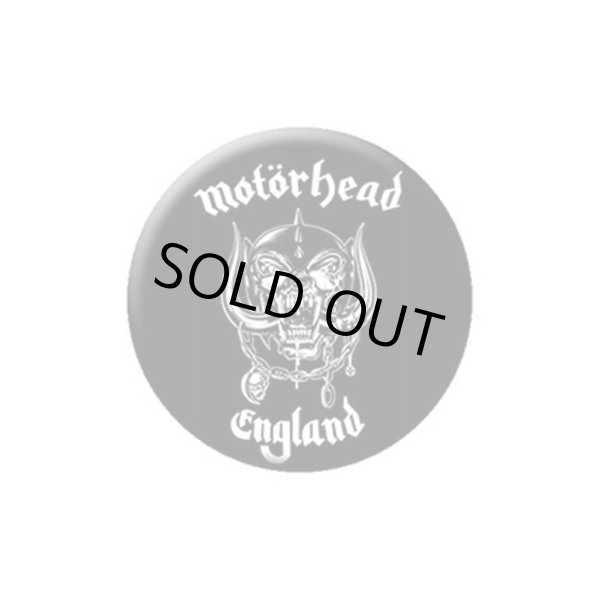 画像1: Motorhead 缶バッジ モーターヘッド England (1)