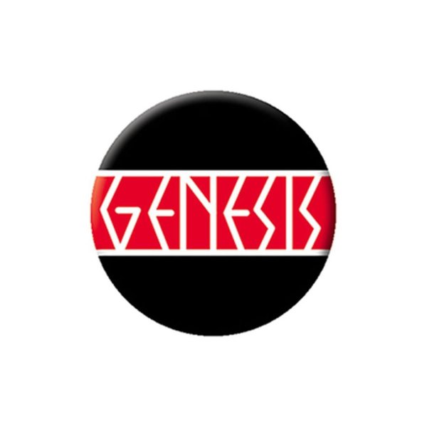 画像1: Genesis 缶バッジ ジェネシス Logo (1)