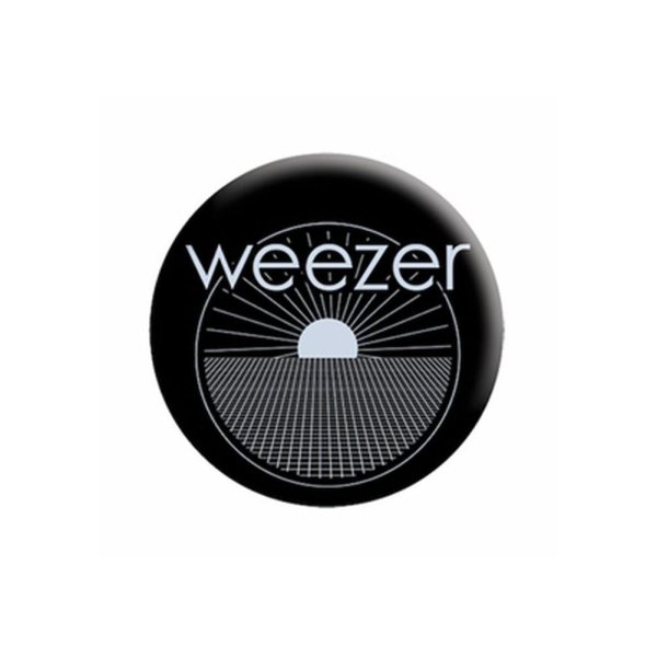 画像1: Weezer 缶バッジ ウィーザー Sun Logo (1)