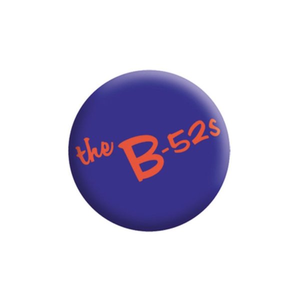 画像1: B-52's 缶バッジ ビー・フィフティートゥーズ Logo (1)