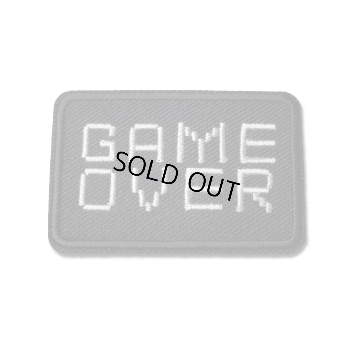 画像1: Game Over パッチピンズ バッジ ワッペン (1)