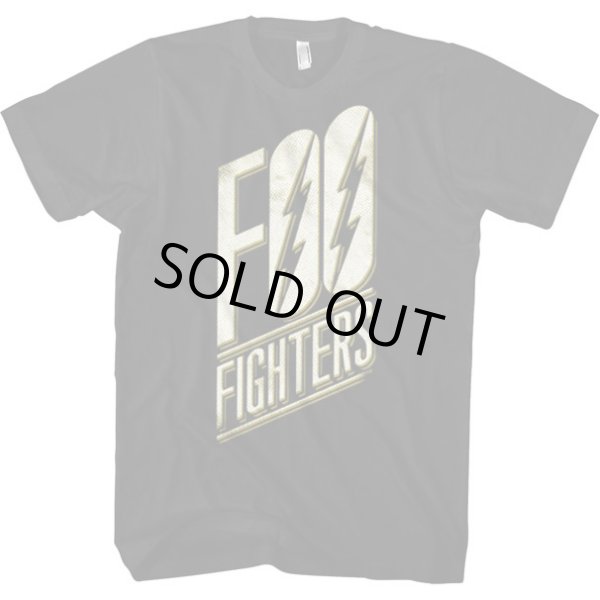 画像1: Foo Fighters フー・ファイターズ Slanted Logo Tシャツ (1)