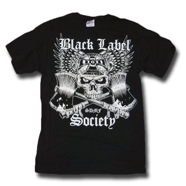 画像1: Black Label Society ブラック・レーベル・ソサイアティ Axes Tシャツ (1)