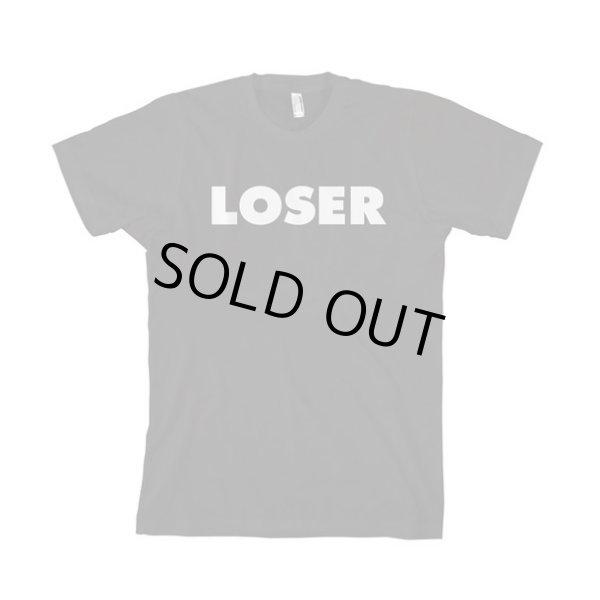 画像1: Sub Pop Records サブ・ポップ Loser Black Tシャツ (1)