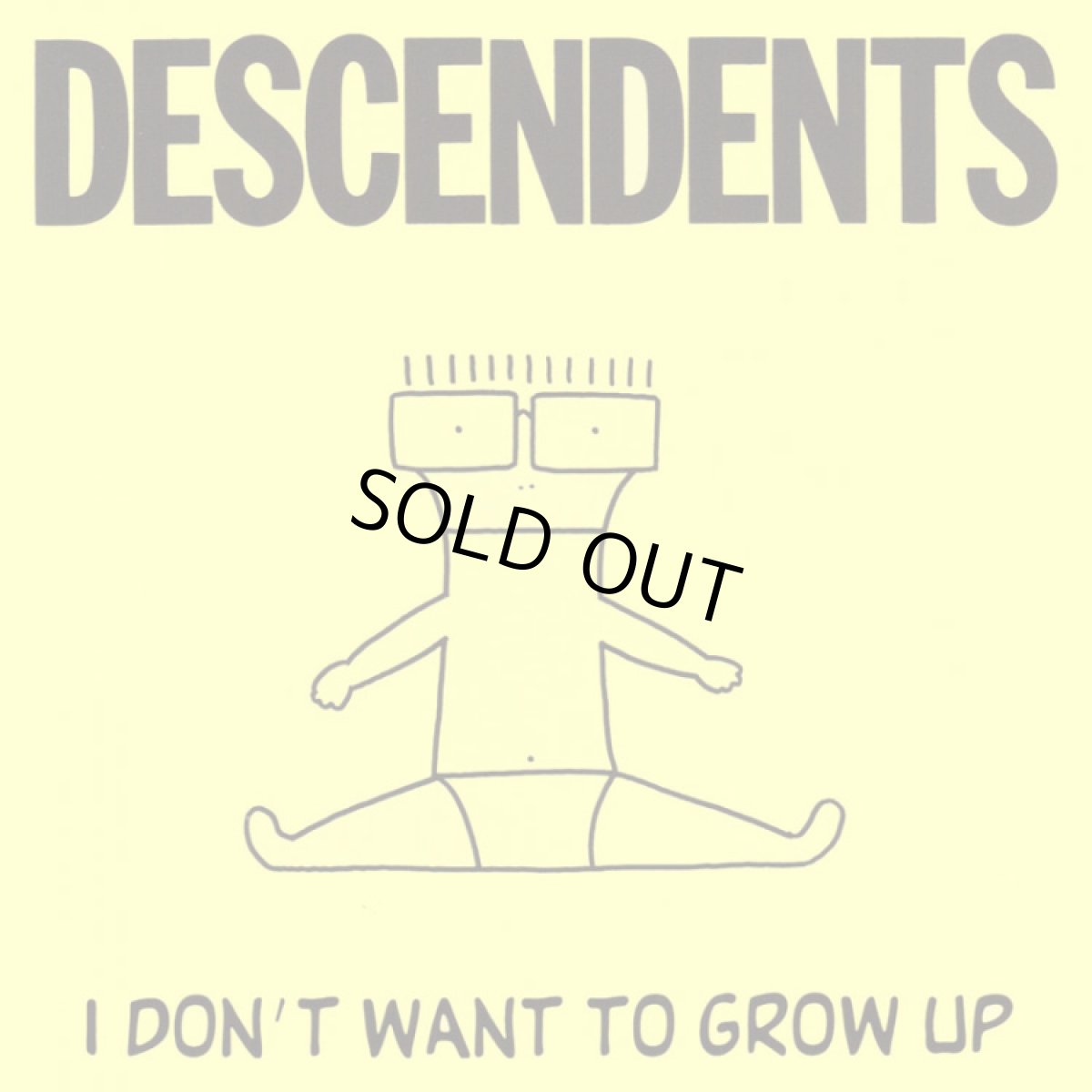 画像1: Descendents ディセンデンツ I Don't Want ステッカー (1)