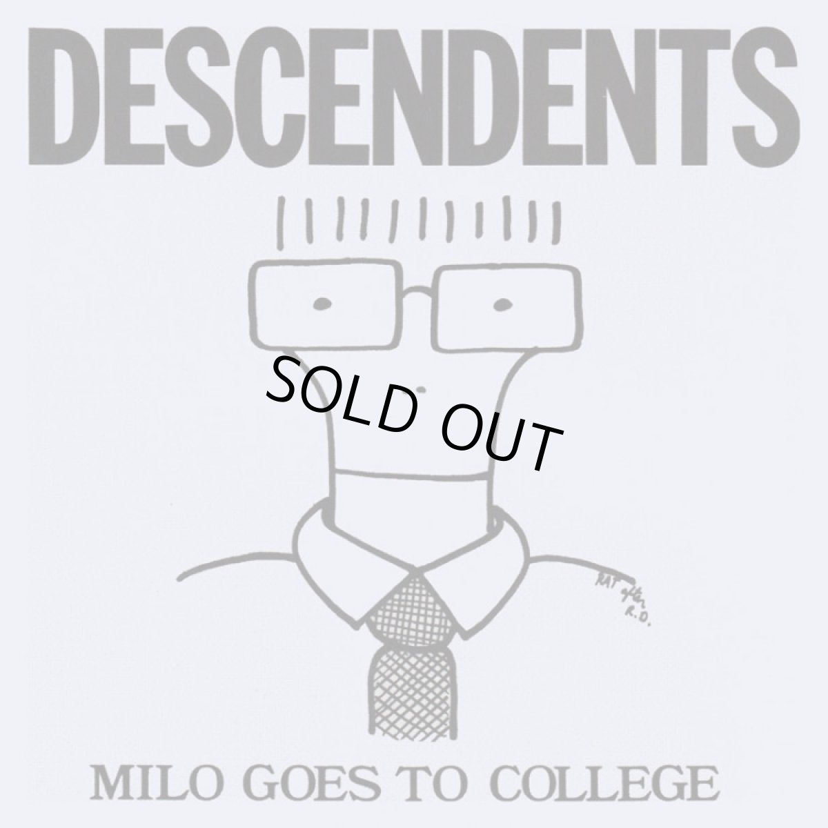 画像1: Descendents ディセンデンツ Milo Goes To College ステッカー (1)