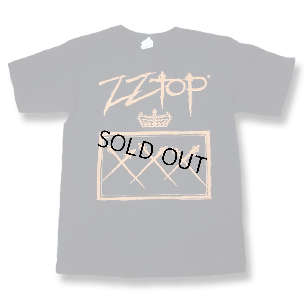 画像1: ZZ Top ZZトップ Crown 2012 Tour Tシャツ Mサイズ ＜セール特価商品＞ (1)