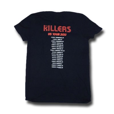 画像1: The Killers ザ・キラーズ Battle Born 2012 Tour Tシャツ＜セール特価商品＞