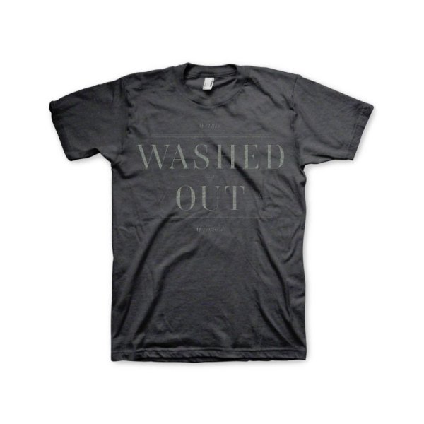 画像1: Washed Out ウォッシュド・アウト Within BLACK Tシャツ [S/Mサイズ] (1)