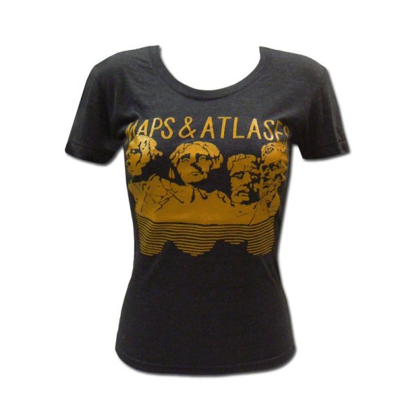 画像1: Maps & Atlases マップス&アトラシーズ Rushmore Tシャツ [Girl's Mサイズ]＜セール特価商品＞ (1)