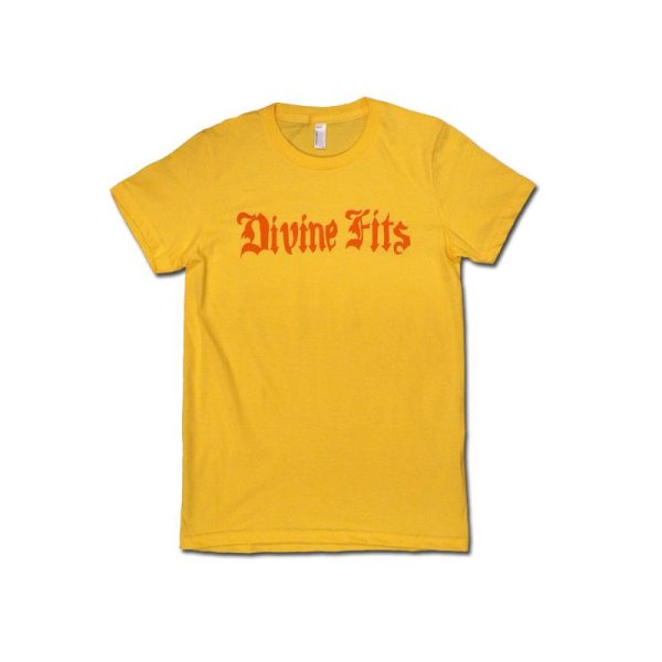 画像1: Divine Fits ディヴァイン・フィッツ Orange Logo Tシャツ [Girl's Mサイズ]＜セール特価商品＞ (1)